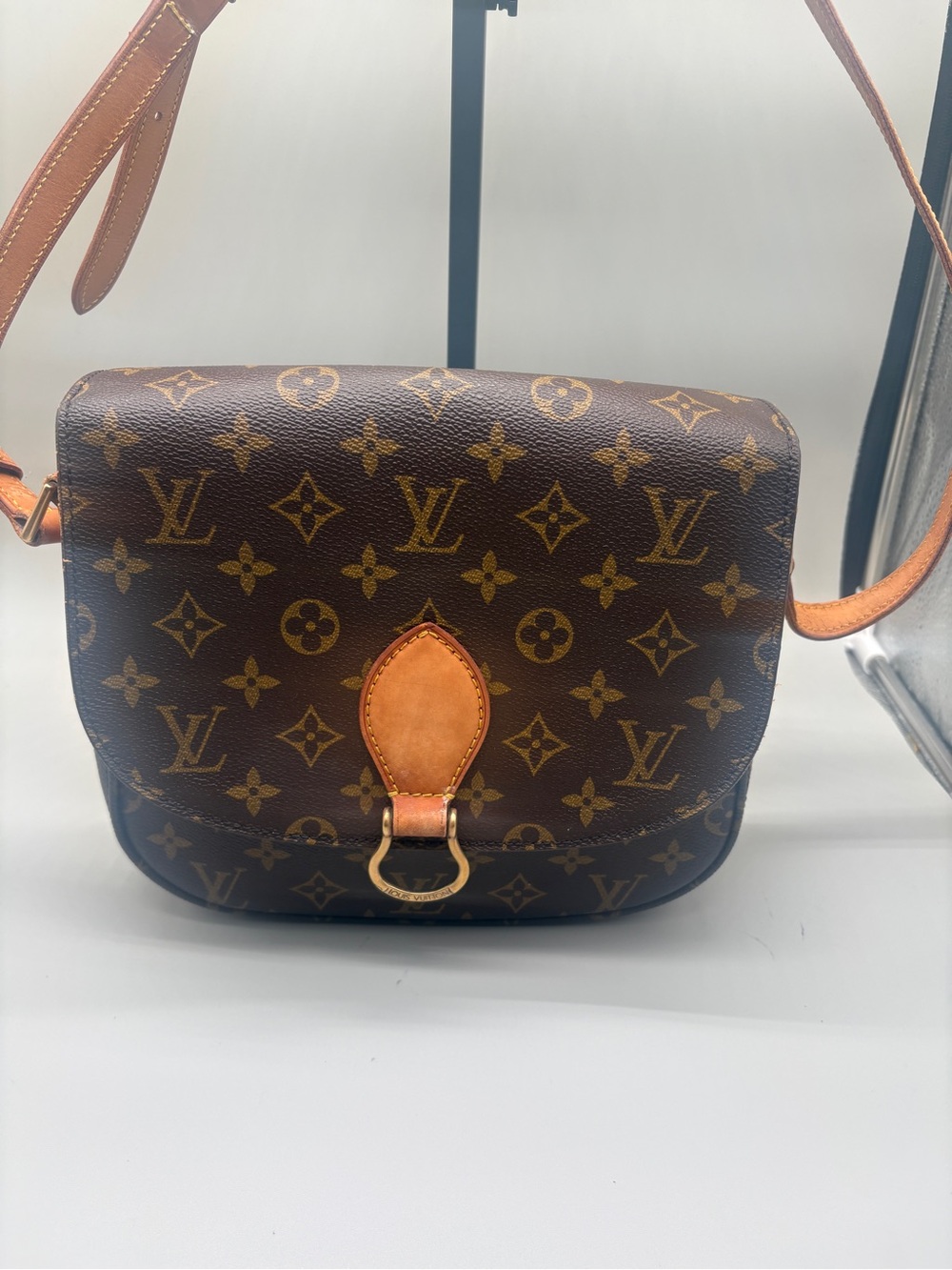 Louis Vuitton Saint Cloud GM Monogram Canvas Vintage Crossbody Bag